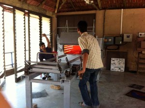 Workshop for the Enamelist Society of India - lead by Amal Ghosh, Iris Hudson Ghosh and Elizabeth Turrell and Elizabeth Turrell