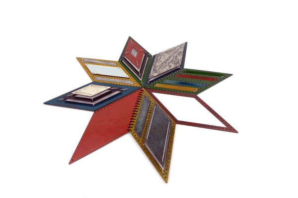 Jewel for a wall - 8 rhombii